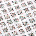 High quality custom design 3D code sticker paper anti-counterfeiting label